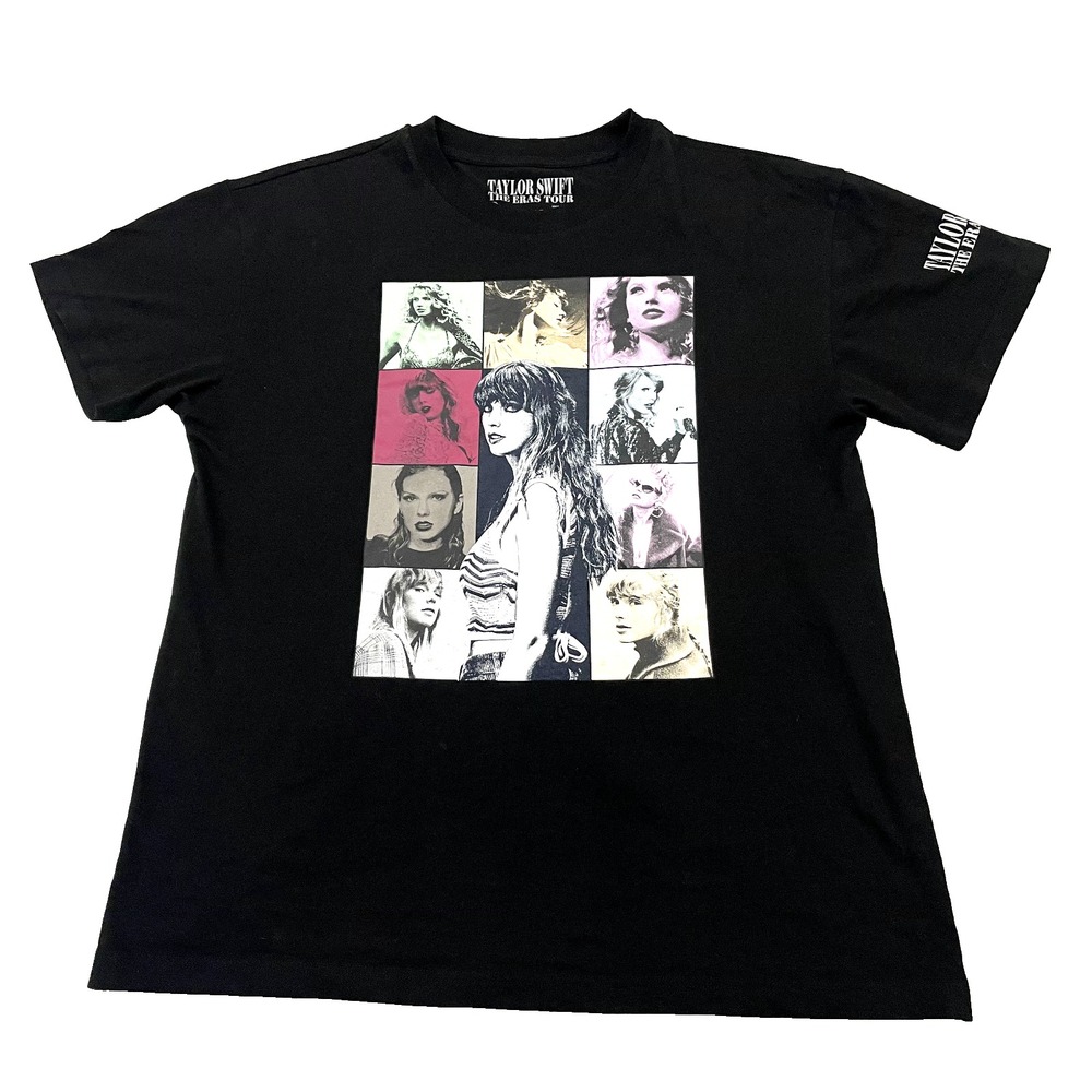 Taylor Swift The Eras Tour T-Shirt‎ Medium Official Concert Merch Double Sided